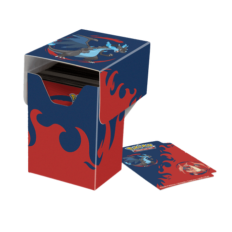 Mega Charizard X 100+ DECK BOX® for the Pokémon Trading Card Game - E-16732 - Ultra PRO- Ultra PRO International