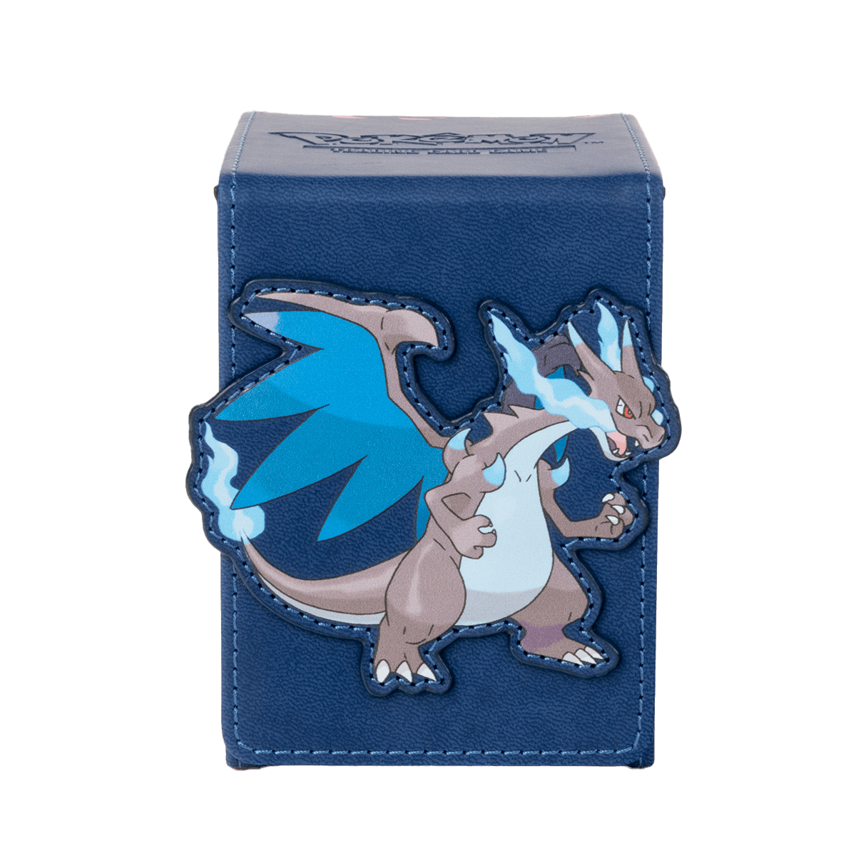 Mega Charizard X ALCOVE® Flip DECK BOX® for the Pokémon Trading Card Game - E-16734 - Ultra PRO- Ultra PRO International