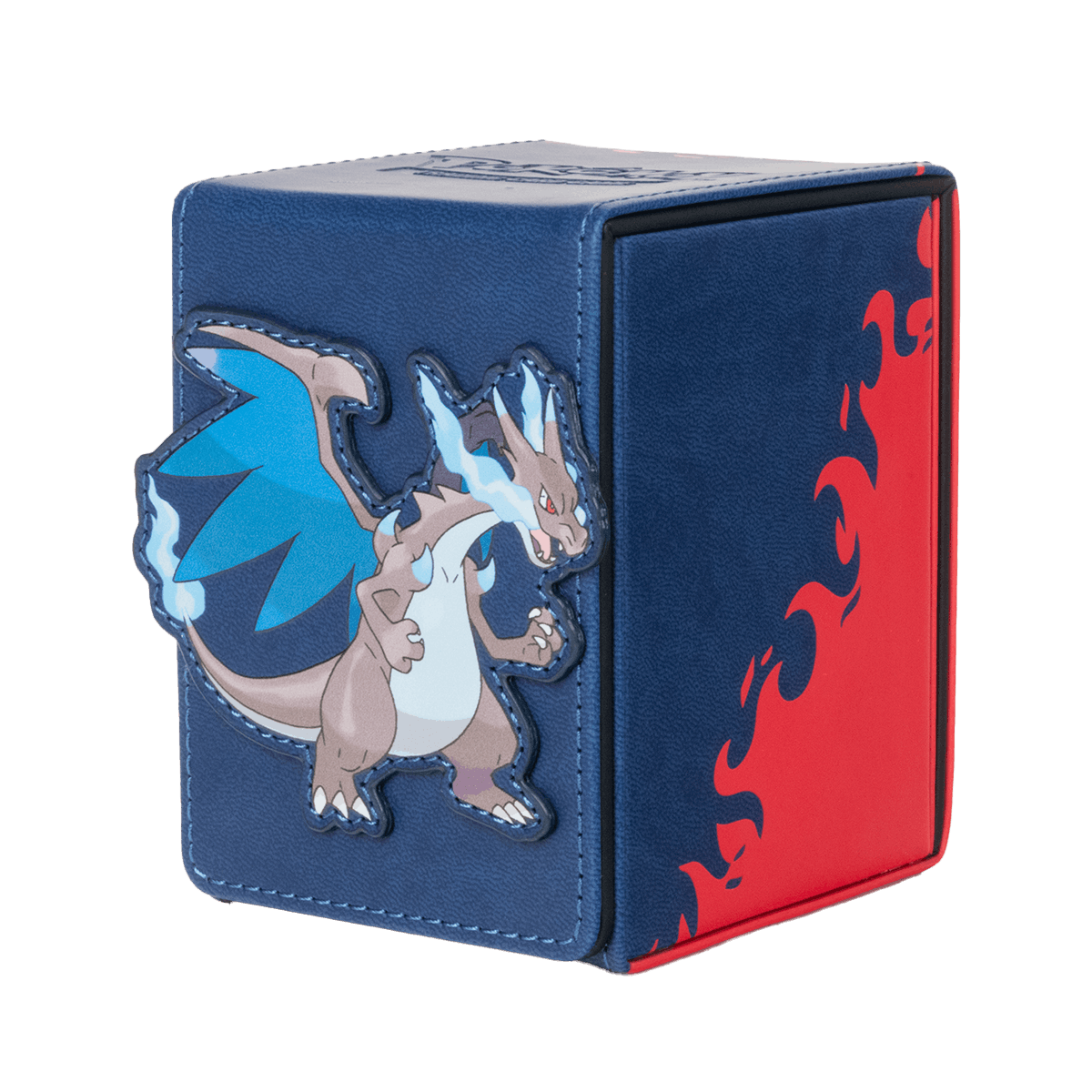 Mega Charizard X ALCOVE® Flip DECK BOX® for the Pokémon Trading Card Game - E-16734 - Ultra PRO- Ultra PRO International