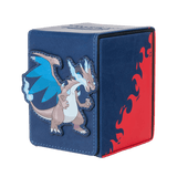 Mega Charizard X ALCOVE® Flip DECK BOX® for the Pokémon Trading Card Game - E-16734 - Ultra PRO- Ultra PRO International