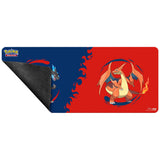 Mega Charizard X and Mega Charizard Y 6ft Table Playmat for the Pokémon Trading Card Game - E-16739 - Ultra PRO- Ultra PRO International