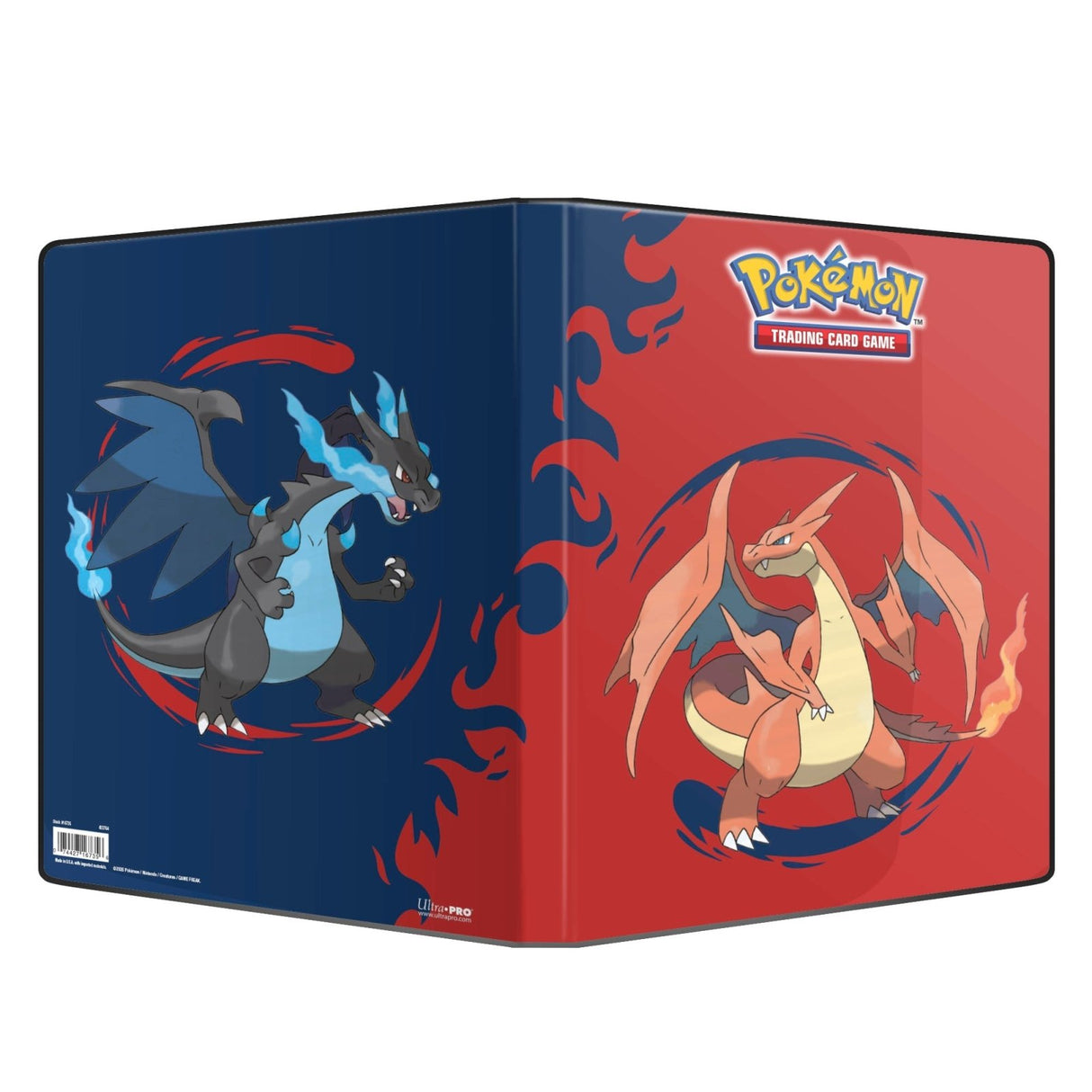 Mega Charizard X and Mega Charizard Y 9-Pocket Portfolio for the Pokémon Trading Card Game - E-16735 - Ultra PRO- Ultra PRO International