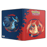 Mega Charizard X and Mega Charizard Y 9-Pocket Portfolio for the Pokémon Trading Card Game - E-16735 - Ultra PRO- Ultra PRO International