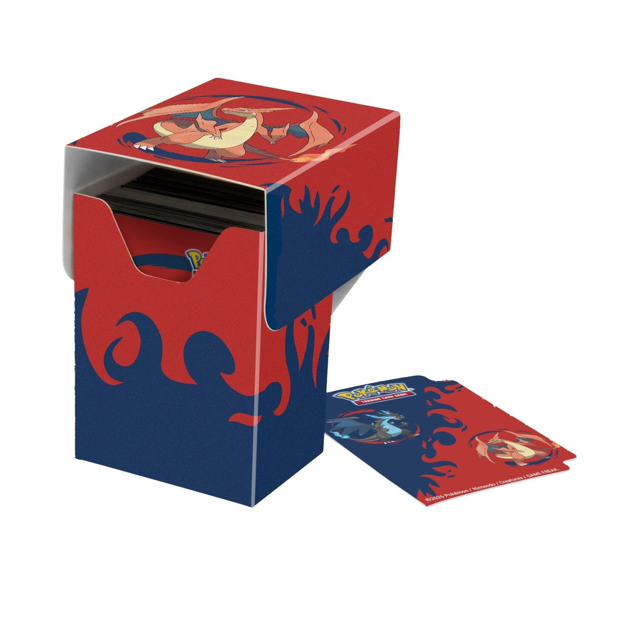 Mega Charizard Y 100+ DECK BOX® for the Pokémon Trading Card Game - E-16756 - Ultra PRO- Ultra PRO International