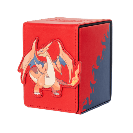 Mega Charizard Y ALCOVE® Flip DECK BOX® for the Pokémon Trading Card Game - E-16741 - Ultra PRO- Ultra PRO International