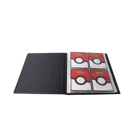 Mega Evolution - Pitch Black 4-Pocket Portfolio for the Pokémon Trading Card Game - 16921 - Ultra PRO- Ultra PRO International