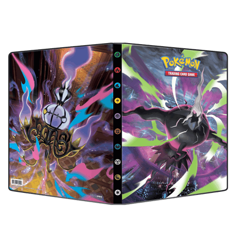 Mega Evolution - Pitch Black 9-Pocket Portfolio for the Pokémon Trading Card Game - 16922 - Ultra PRO- Ultra PRO International
