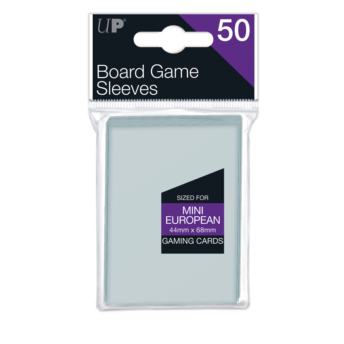 Mini European Board Game Sleeves (50ct) for 44 mm x 68 mm Cards | Ultra PRO International Mini European Board Game Sleeves (50ct) for 44 mm x 68 mm Cards | Ultra PRO International