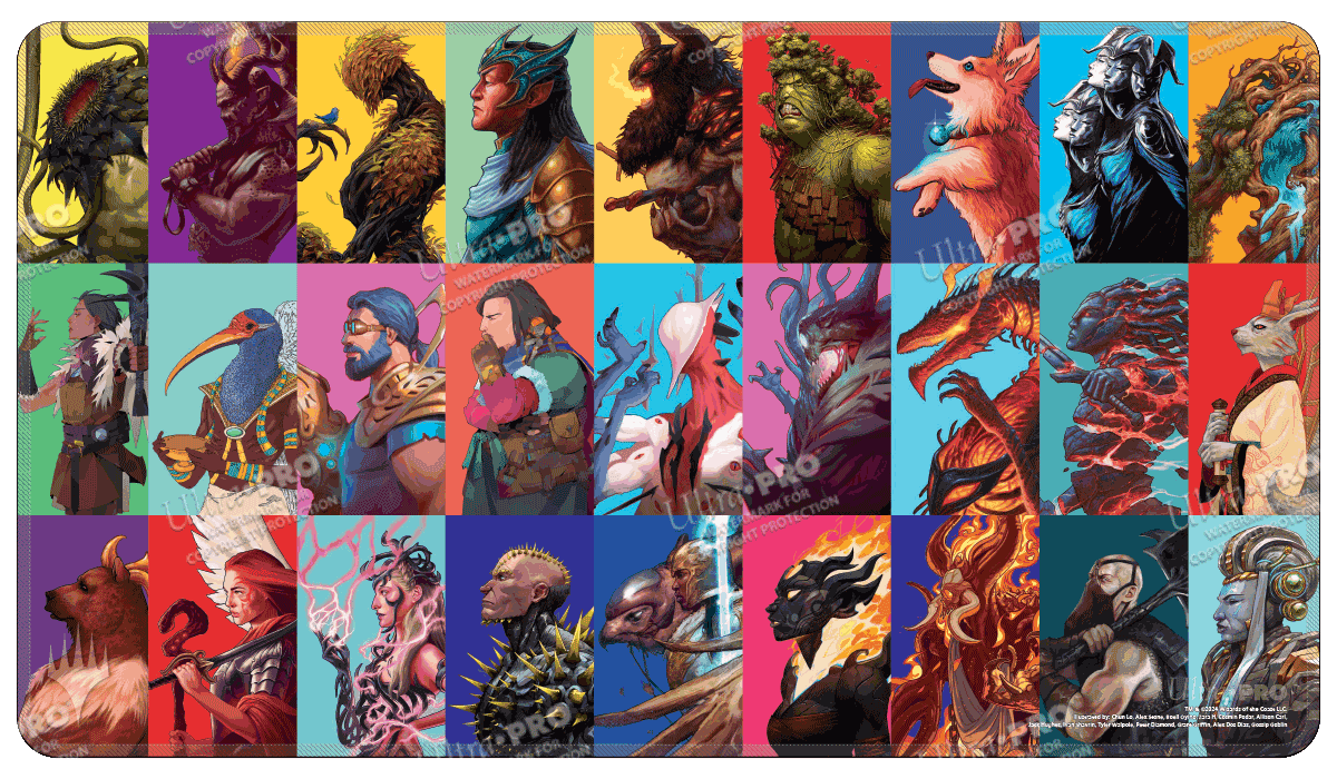 Modern Horizons 3 Pop Art Medley Stitched Standard Gaming Playmat