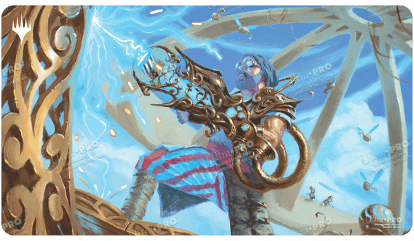 Ultra Pro - Magic The Gathering - Boite De Rangement Illustree Horizons Du Modern 3 100 Deck Box Satya Genie Du Flux Etherique Deck Box C