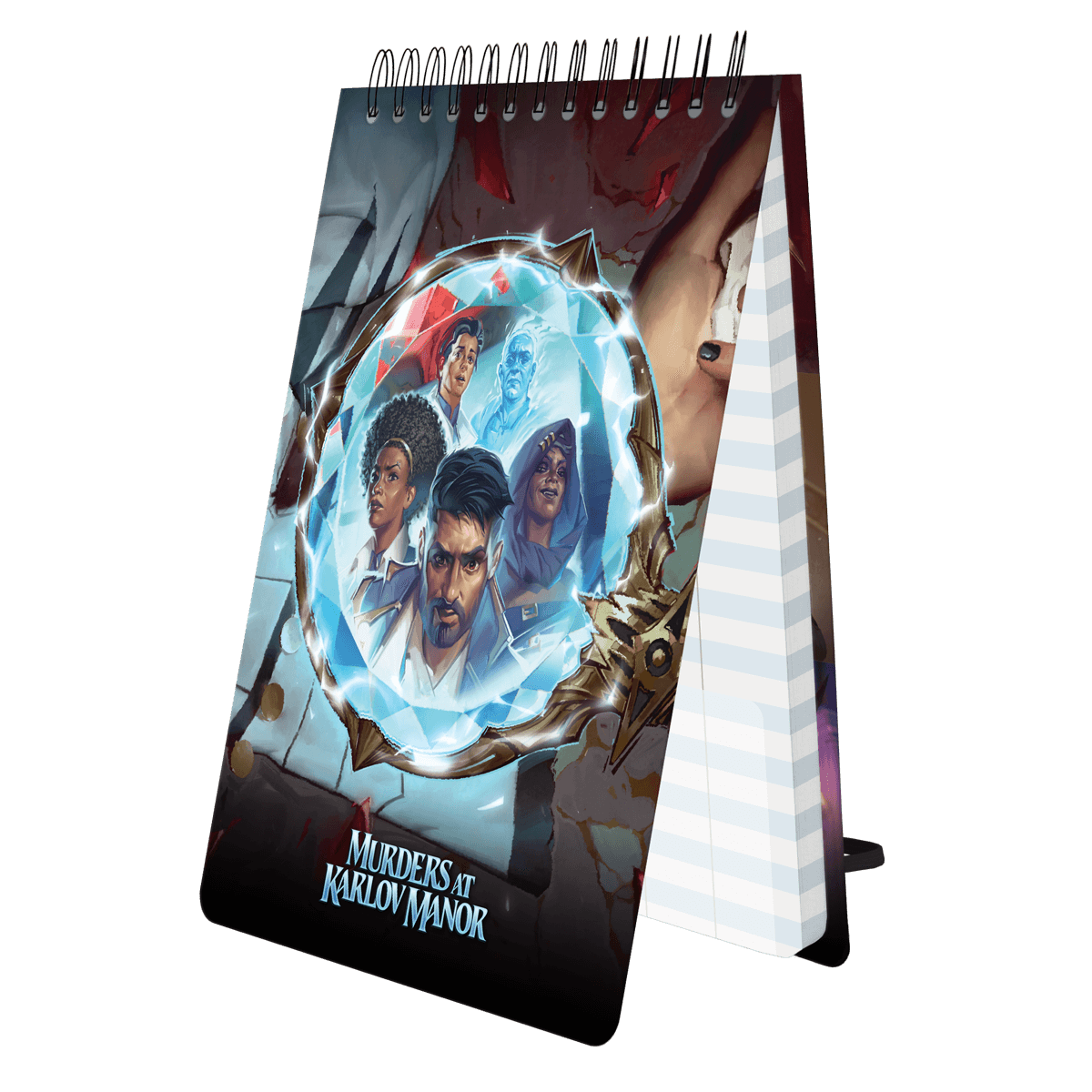 Murders at Karlov Manor Booster Box Art Spiral Life Pad for Magic: The Gathering | Ultra PRO International Murders at Karlov Manor Booster Box Art Spiral Life Pad for Magic: The Gathering | Ultra PRO International