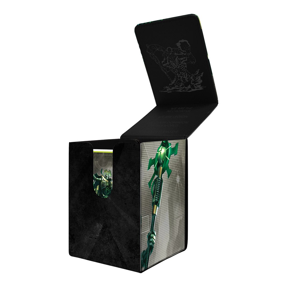 Necrons ALCOVE® Flip DECK BOX® for Warhammer 40,000 - E-16565 - Ultra PRO - Ultra PRO International