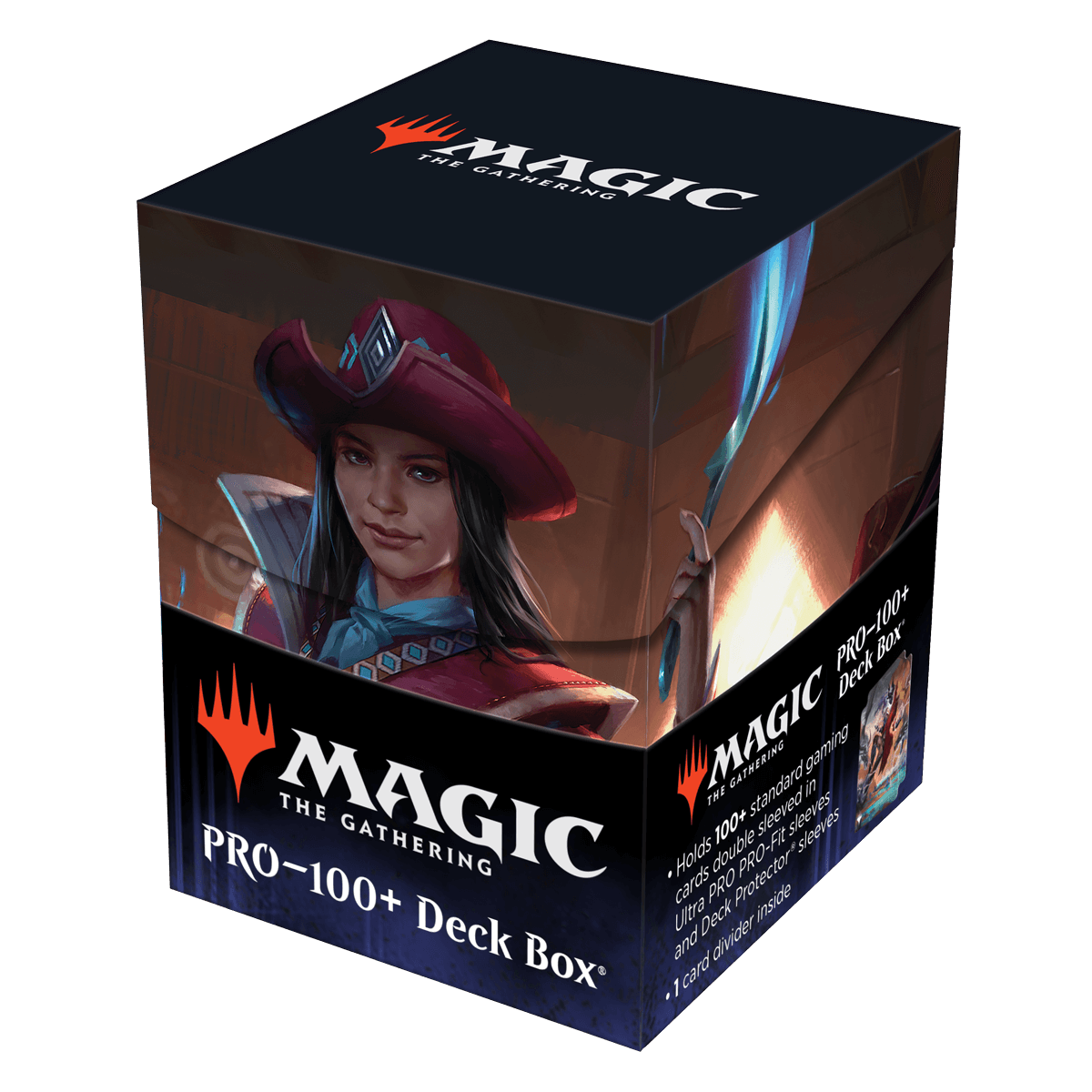 Outlaws of Thunder Junction of Stella Lee, Wild Card 100+ Deck Box for Magic: The Gathering | Ultra PRO International Outlaws of Thunder Junction of Stella Lee, Wild Card 100+ Deck Box for Magic: The Gathering | Ultra PRO International