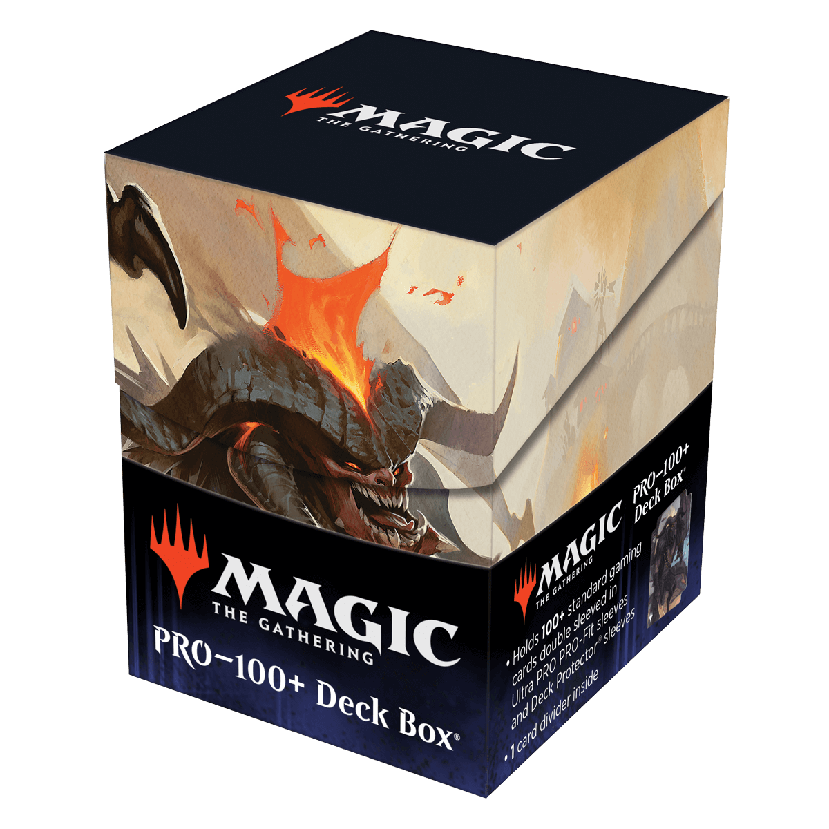 Outlaws of Thunder Junction Rakdos, the Muscle Key Art 100+ Deck BoxÂ® for  Magic: The Gathering