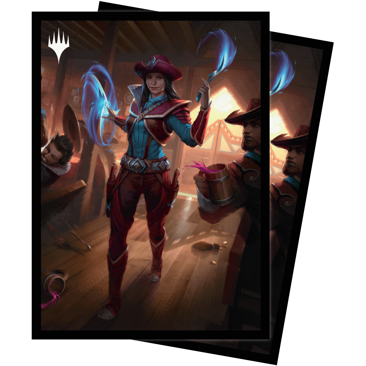 stella lee mtg commander deck Outlaws of Thunder Junction Stella Lee, Wild Card Deck Protector Sleeves  (100ct) for Magic: The Gathering