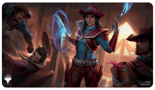 stella lee mtg commander deck Outlaws of Thunder Junction Stella Lee, Wild Card Standard Gaming Playmat  for Magic: The Gathering