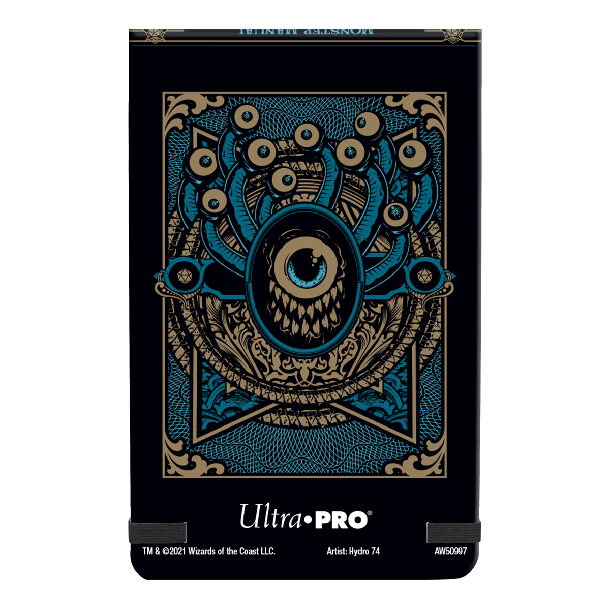 Ultra Pro Dungeons & Dragons Pad Of Perception – 60-Page Graph Paper Pad With Fire Giant Art, Elastic Closure