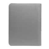PATCHCRAFT™ Zippered 9 - Pocket PRO - BINDER® Gray - E-16643 - Ultra PRO - Ultra PRO International