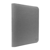 PATCHCRAFT™ Zippered 9 - Pocket PRO - BINDER® Gray - E-16643 - Ultra PRO - Ultra PRO International