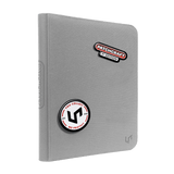 PATCHCRAFT™ Zippered 9 - Pocket PRO - BINDER® Gray - E-16643 - Ultra PRO - Ultra PRO International