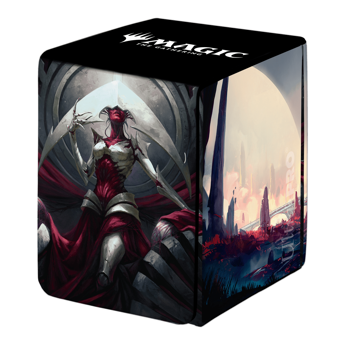 Phyrexia All Will Be One Marketing Art Elesh Norn Alcove Flip Deck Box for Magic:  The Gathering