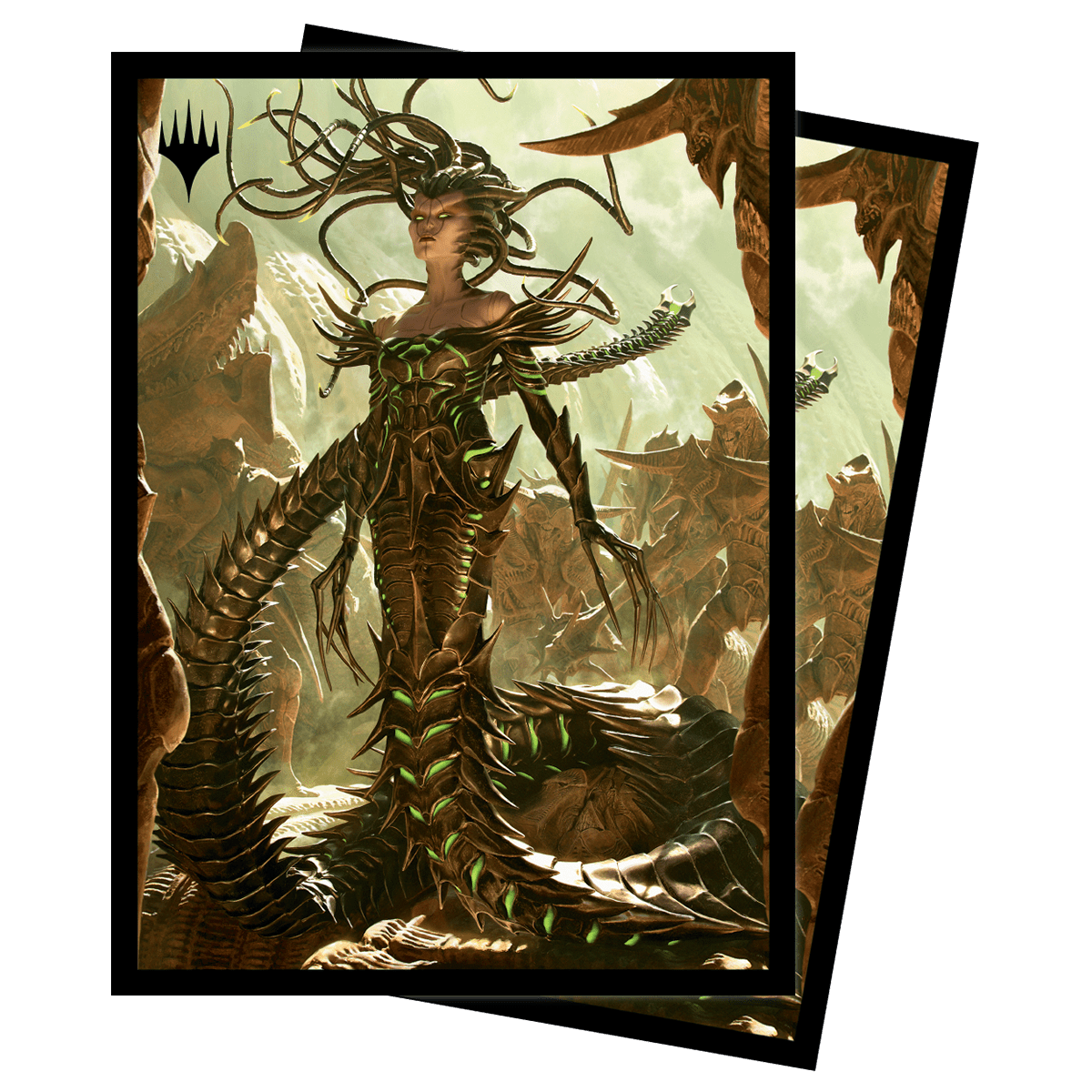 Phyrexia All Will Be One Vraska, Betrayal's Sting Standard Deck Protector Sleeves (100ct) for Magic: The Gathering | Ultra PRO International Phyrexia All Will Be One Vraska, Betrayal's Sting Standard Deck Protector Sleeves (100ct) for Magic: The Gathering | Ultra PRO International