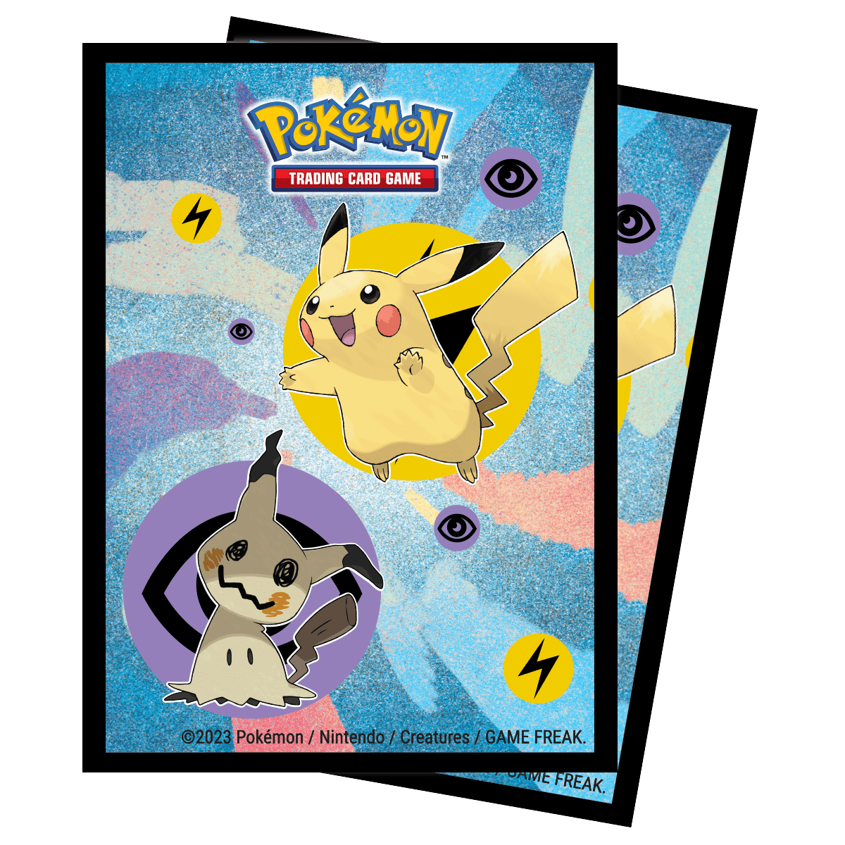 Pikachu & Mimikyu Standard Deck Protector Sleeves (65ct) for