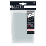 PRO-Matte Standard Deck Protector Sleeves: Clear | Ultra PRO International PRO-Matte Standard Deck Protector Sleeves: Clear | Ultra PRO International