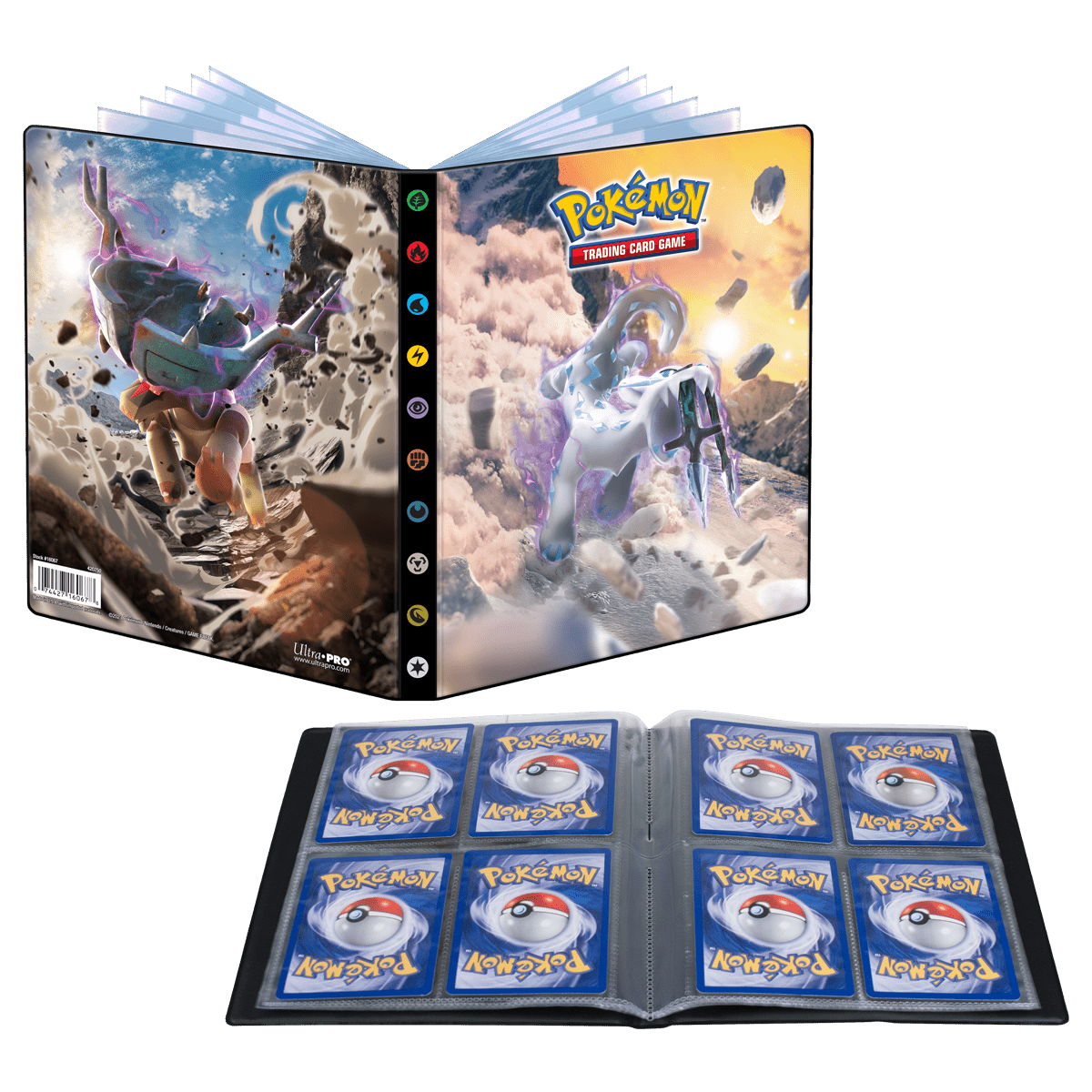 pokemon card hydreigon Scarlet and Violet Ting-Lu and Chien-Pao 4-Pocket Portfolio for Pokémon