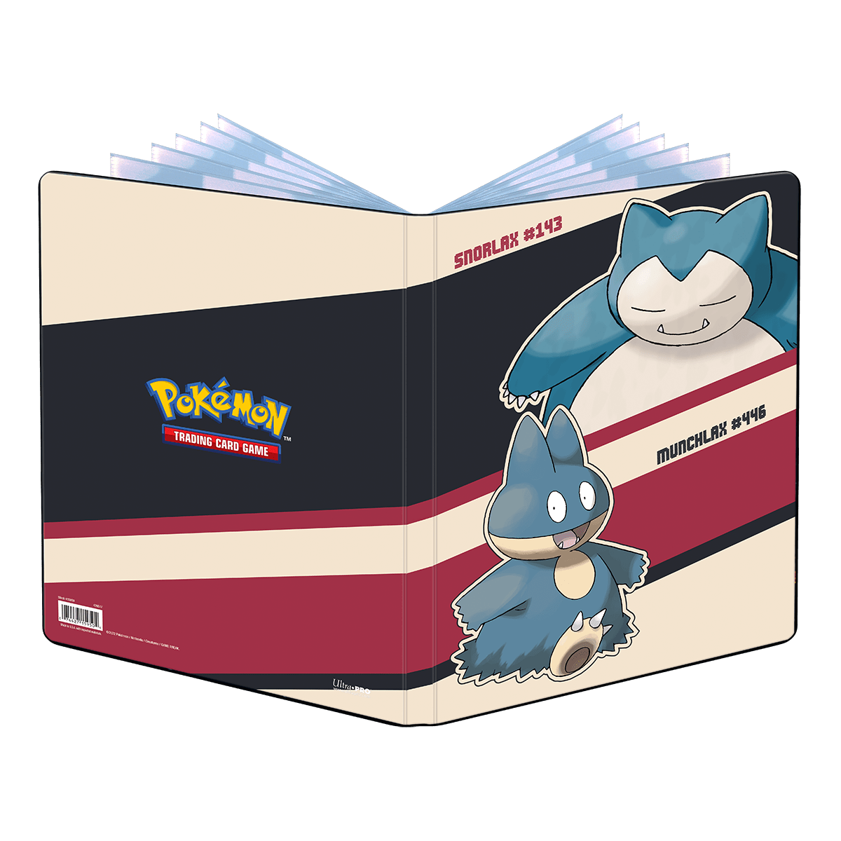 Portafoglio tasche Snorlax e Munchlax per Pokémon Ultra PRO