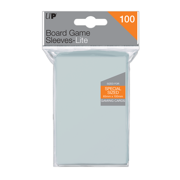 Special Sized Lite Board Game Sleeves (100ct) for 65mm x 100mm Cards