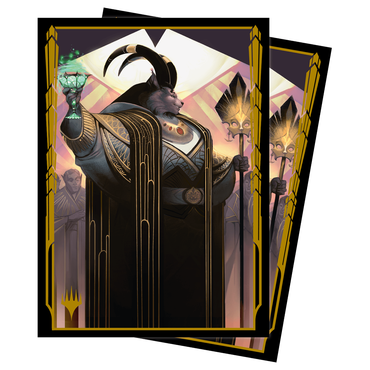 Streets of New Capenna Jetmir, Nexus of Revels Standard Deck Protector  Sleeves (100ct) for Magic: The Gathering