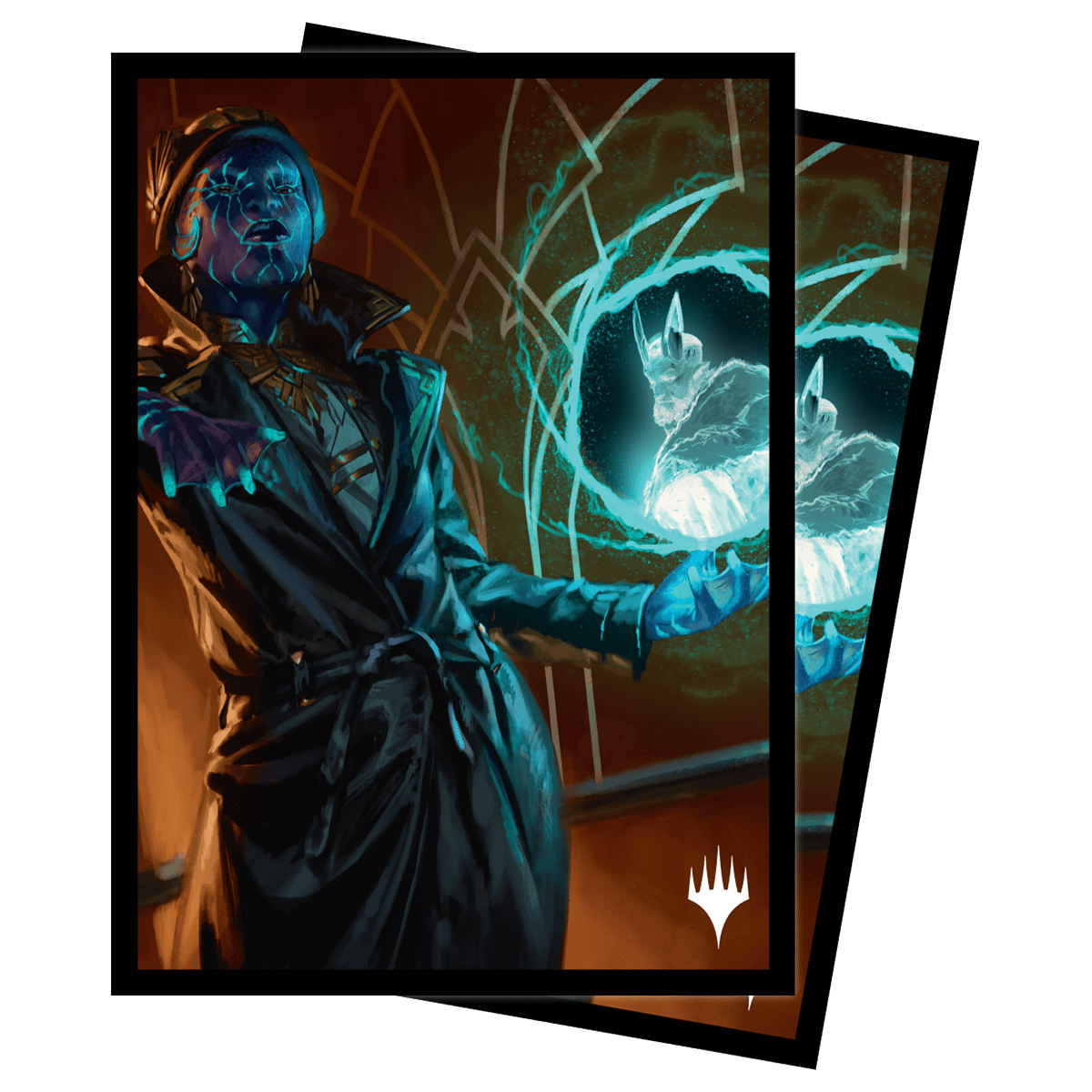 new capenna card sleeves Streets of New Capenna Kamiz, Obscura Spymaster Commander Standard Deck  Protector Sleeves (100ct) for Magic: The Gathering