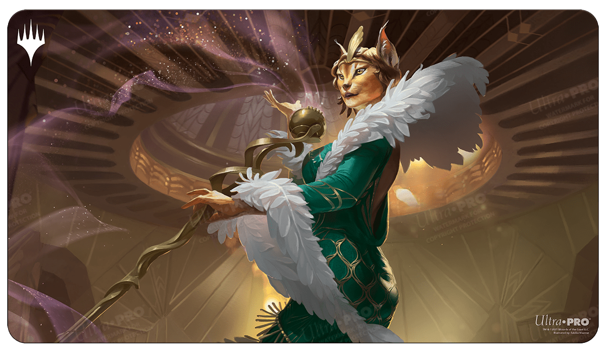 Streets of New Capenna Kitt Kanto, Mayhem Diva Commander Standard Gaming Playmat for Magic: The Gathering