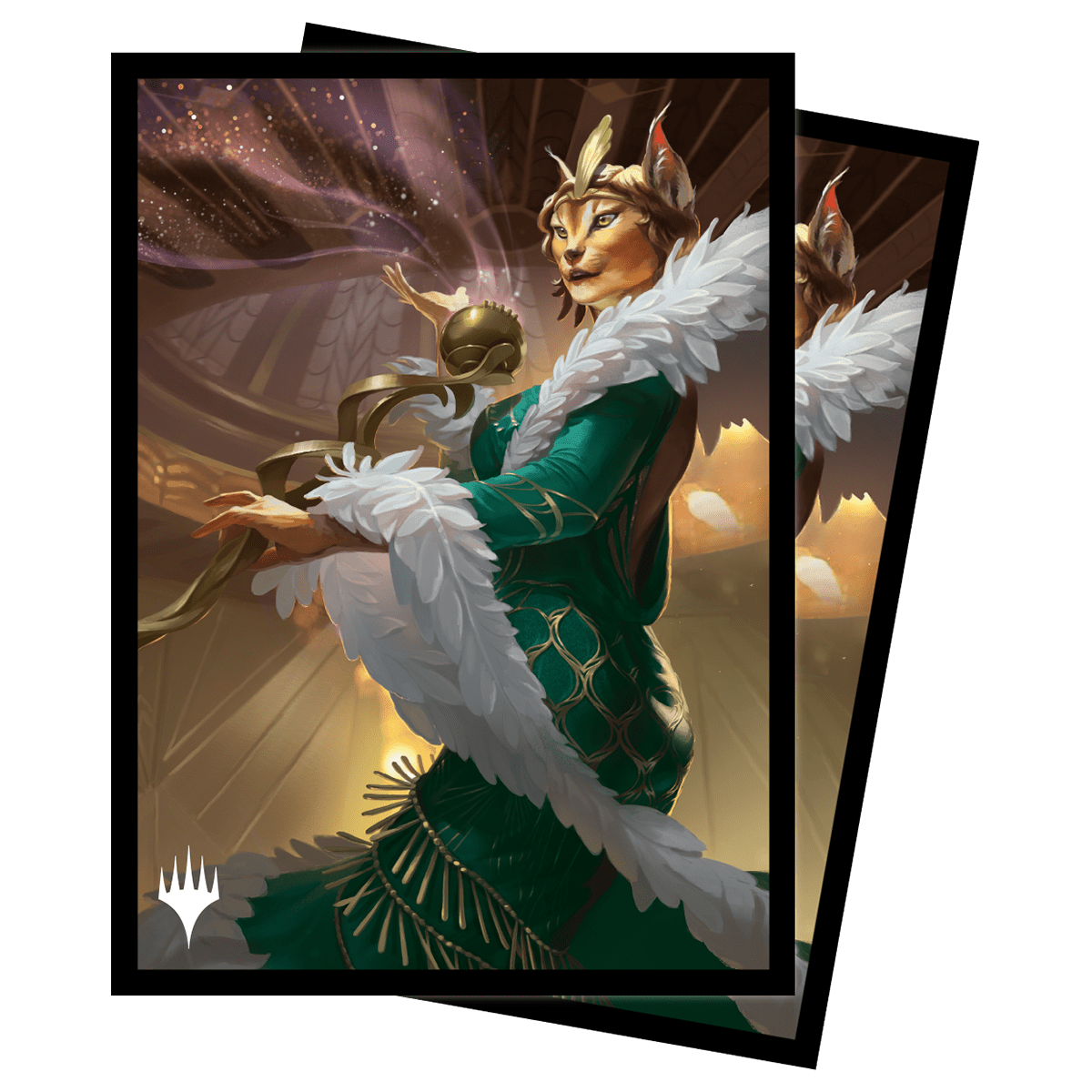 kitt kanto mtg commander deck Streets of New Capenna Kanto, Mayhem Diva Standard Protector Sleeves (100ct) for Magic: The Gathering Deck:FINAL FANTASY VI Revival Trance Cloud Strife Goad that creature. Disney Lorcana fan-made card