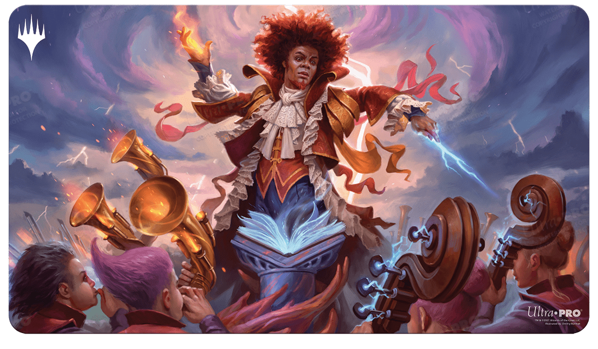 Strixhaven Zaffai, Thunder Conductor Standard Gaming Playmat for