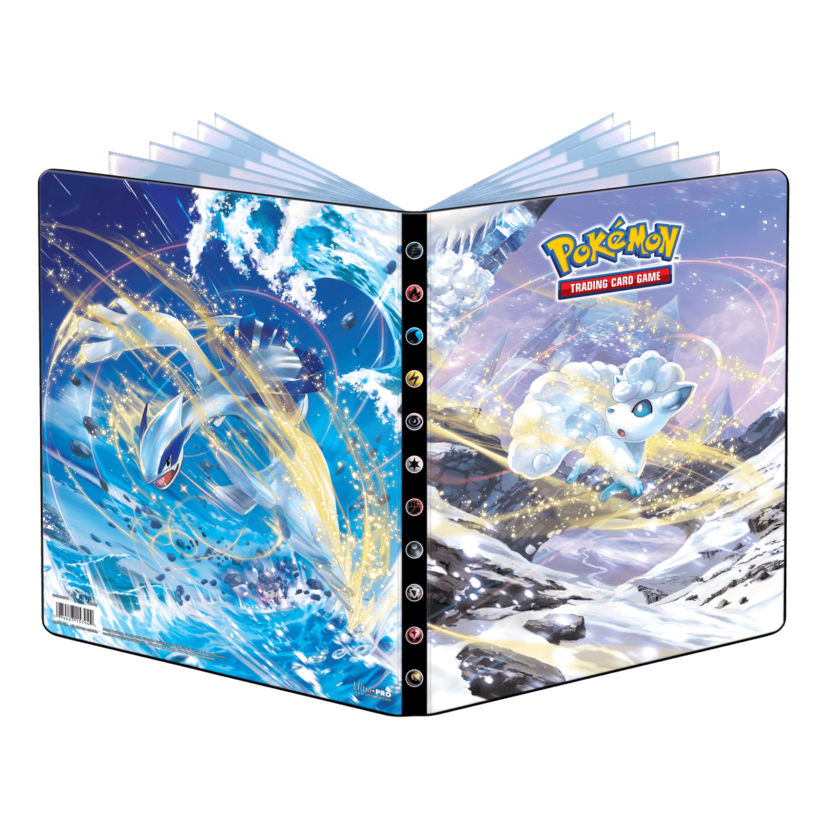 Sword and Shield 12 Lugia and Alolan Vulpix 9-Pocket Portfolio for