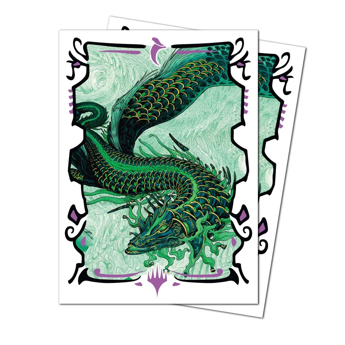 Tarkir Dragonstorm Teval, Arbiter of Virtue 105ct APEX Deck Protector™ Sleeves for Magic: The Gathering - E - 38815 - Ultra PRO - Ultra PRO International