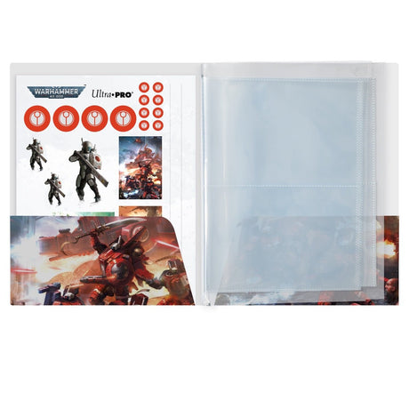 T’au Empire Datasheet and Index Card Folio for Warhammer 40,000 - E-16555 - Ultra PRO - Ultra PRO International
