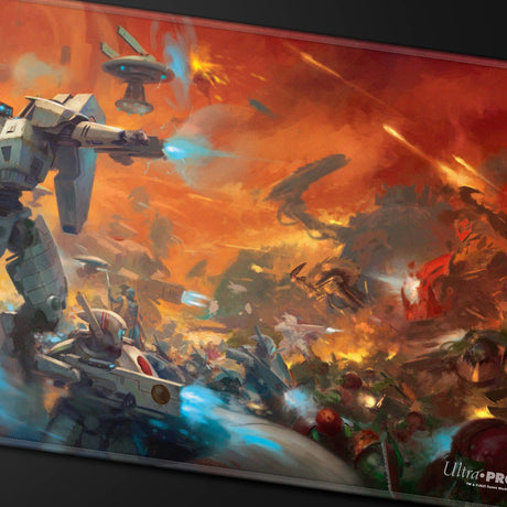 T’au Empire Stitched Edge Playmat for Warhammer 40,000 - E-16559 - Ultra PRO - Ultra PRO International