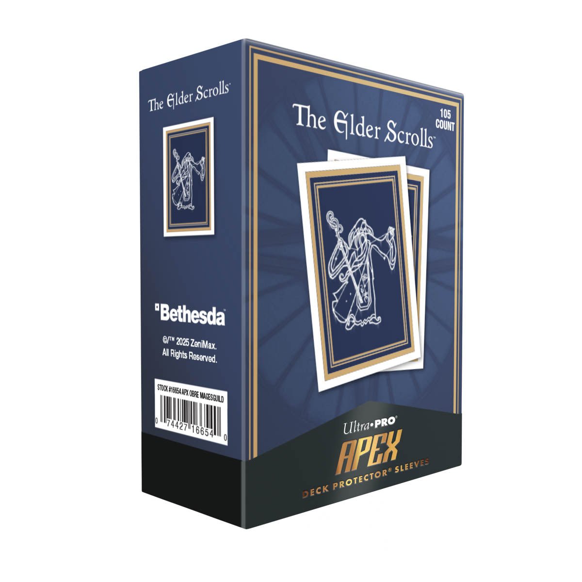 The Elder Scrolls: Mages Guild 105ct APEX Deck Protector Sleeves® for Tabletop Gaming - E-16654 - Ultra PRO - Ultra PRO International