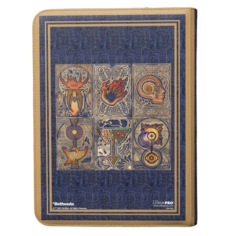 The Elder Scrolls - Mages Guild 9 - Pocket Zippered PRO - Binder® for Tabletop Gaming - E-16653 - Ultra PRO - Ultra PRO International