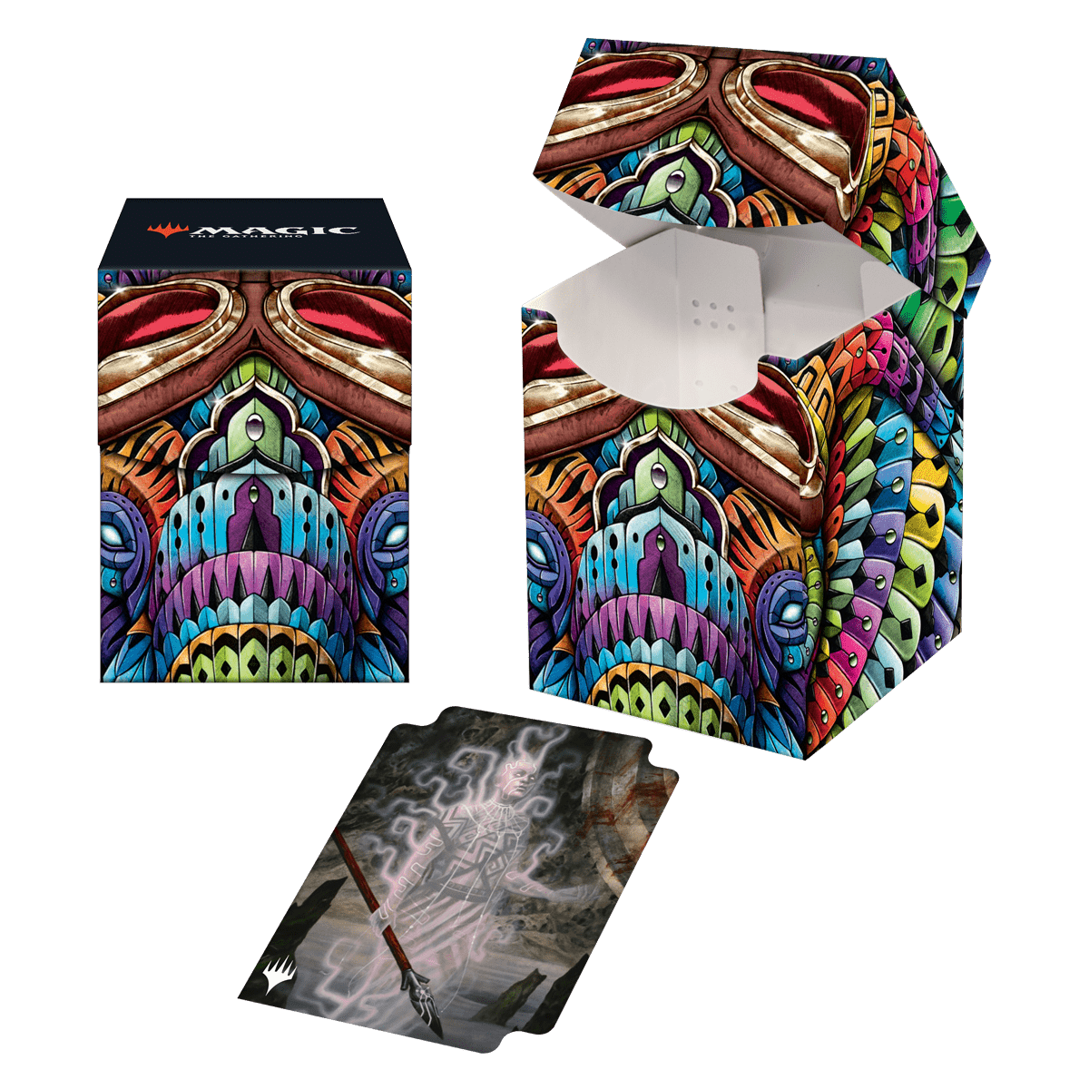 The Lost Caverns of Ixalan Quintorius Kand 100+ Deck BoxÂ® for Magic: The  Gathering