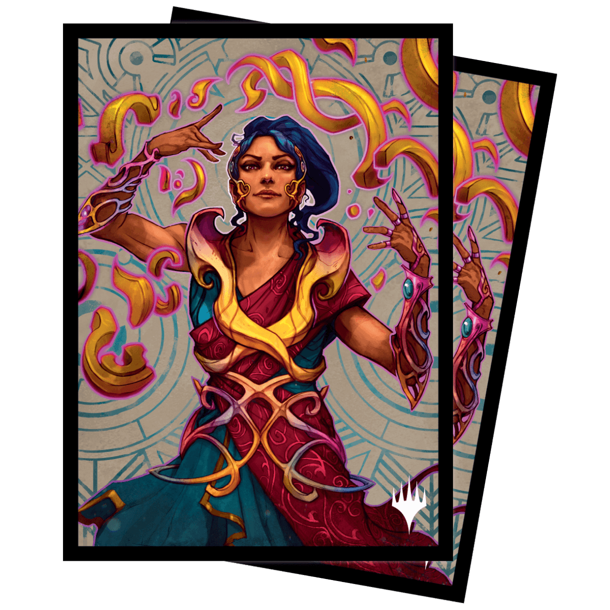 The Lost Caverns of Ixalan Saheeli, the Sun's Brilliance Standard Deck  Protector Sleeves (100ct) for Magic: The Gathering