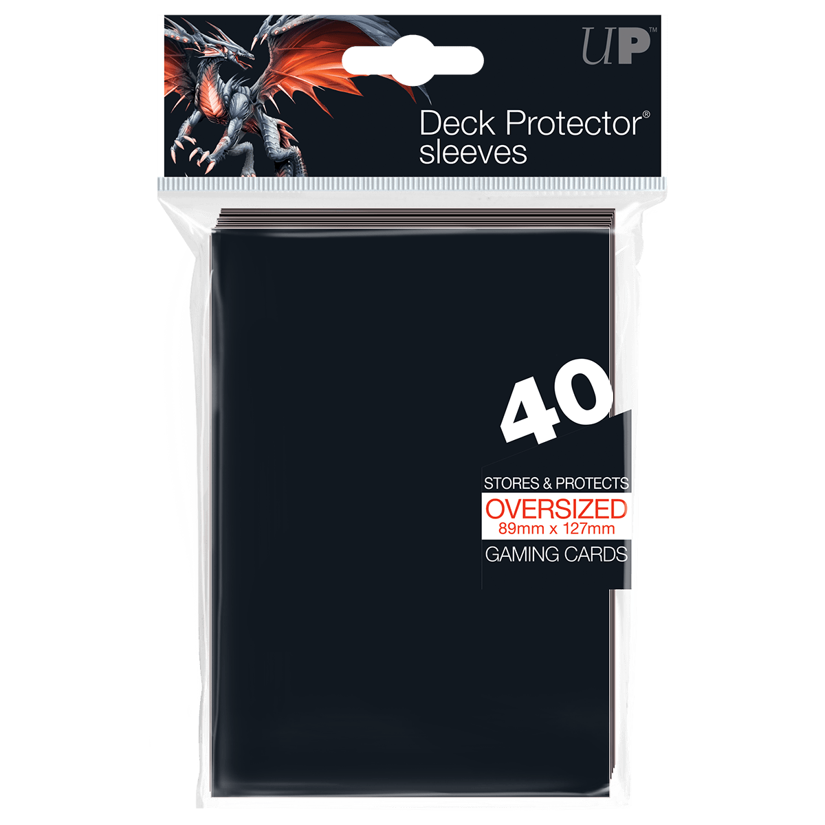 Top Loading Oversized Deck Protector Sleeves (40ct) | Ultra PRO International Top Loading Oversized Deck Protector Sleeves (40ct) | Ultra PRO International