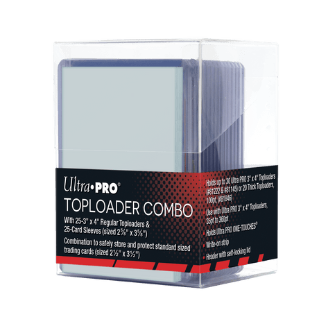 Toploader Ultra Pro Pokémon - Protection Carte Transparente 3x4 | Drac Toploader Ultra Pro Pokémon - Protection Carte Transparente 3x4 | Drac