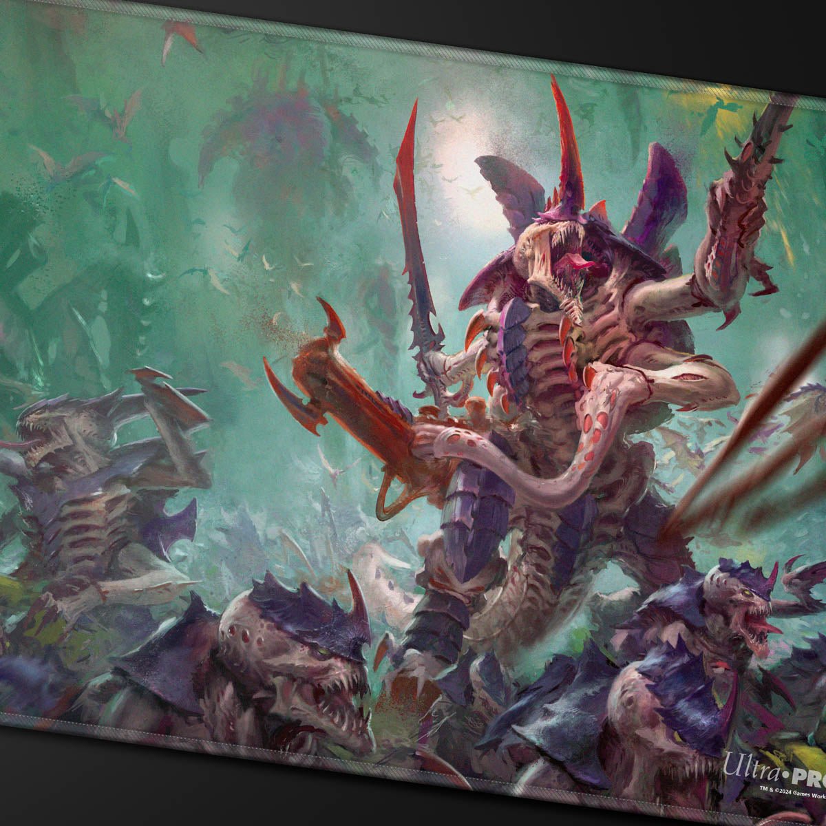 Tyranid - Stitched Edge Playmat for Warhammer 40,000 - E - 16482 - Ultra PRO International - Ultra PRO International