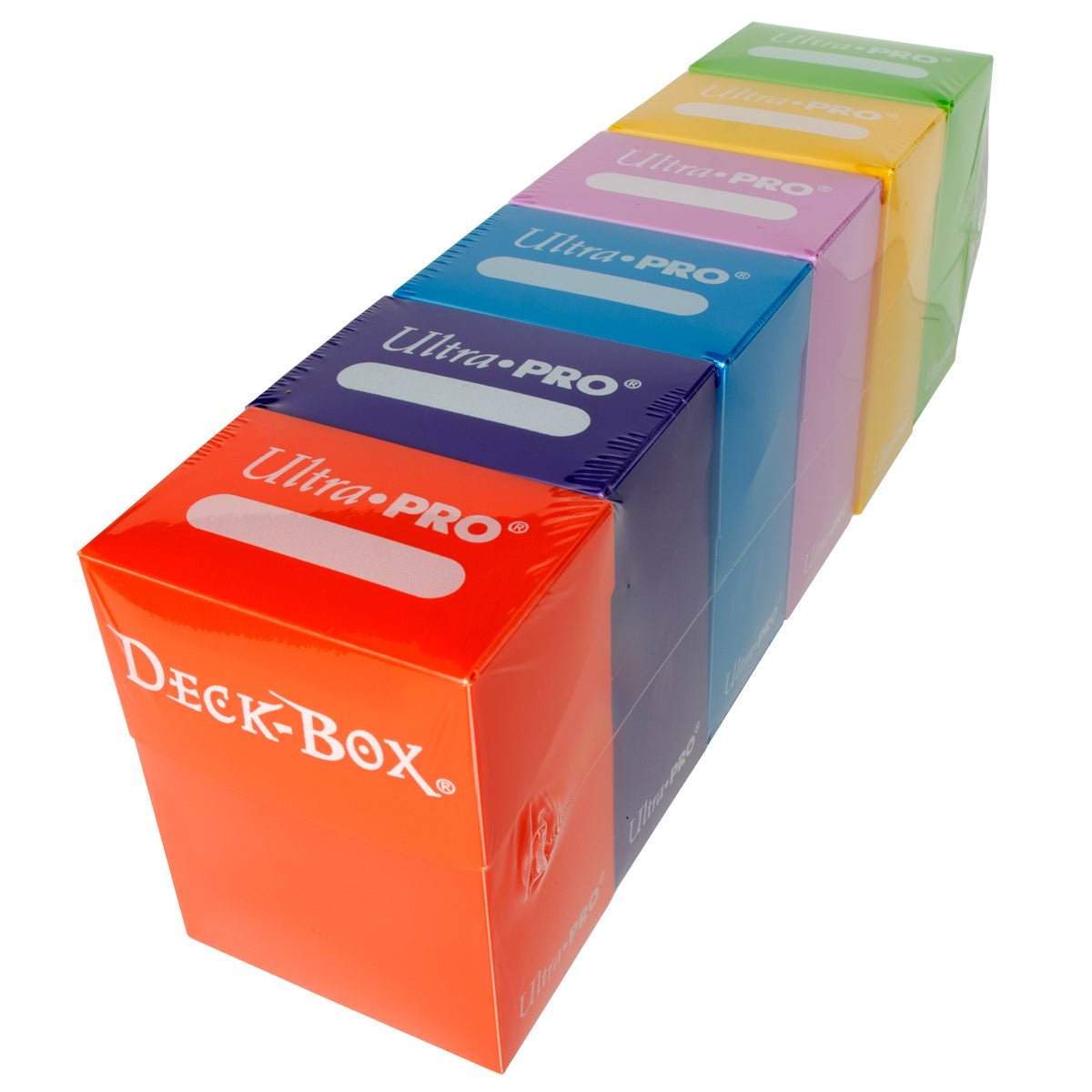 Ultra PRO 6 Color Deck Box Bundle (Orange, Purple, Blue, Pink