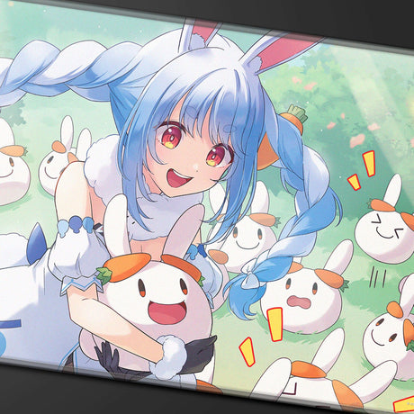 Usada Pekora Stitched Playmat for the hololive OFFICIAL CARD GAME - E-16806 - Ultra PRO- Ultra PRO International
