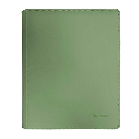 Vivid 9 - Pocket Zippered PRO - Binder - Cool Matcha - E - 16491 - Ultra PRO International - Ultra PRO International